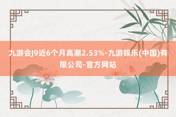 九游会J9近6个月高潮2.53%-九游娱乐(中国)有限公司-官方网站