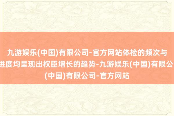 九游娱乐(中国)有限公司-官方网站体检的频次与涵盖的缜密进度均呈现出权臣增长的趋势-九游娱乐(中国)有限公司-官方网站